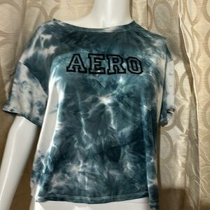 Aero medium tie dye short sleeve with graphic